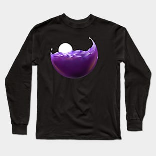 The Violet Ocean in a ball Long Sleeve T-Shirt
